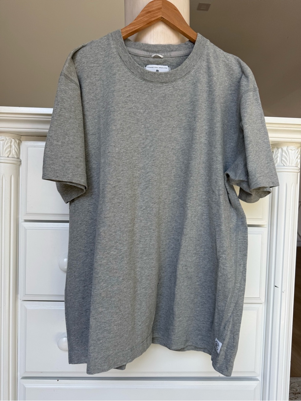 Reigning Champ Heather Gray T-Shirt Made in Canada Men’s XL